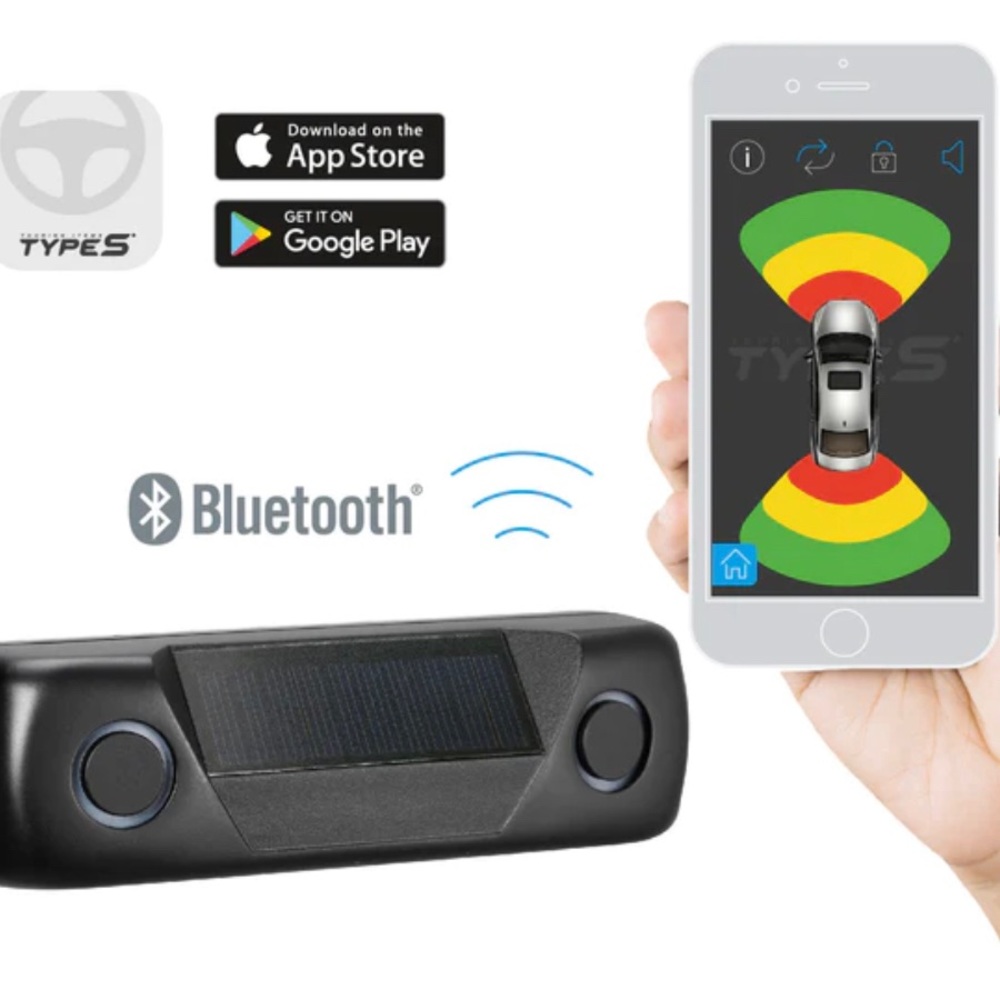 TYPE S Smart Wireless Parking Sensor, Wireless Parking Sensor Kit Car Vehicle